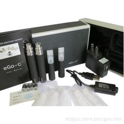 1100mah Stainless Pink 1100 Puff E Cigarette Starter Kit 14